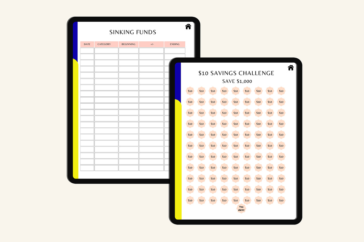 Digital 2025-2026 Budget planner, a Stationery Template by Designmela01 (Photo 8 of 9)