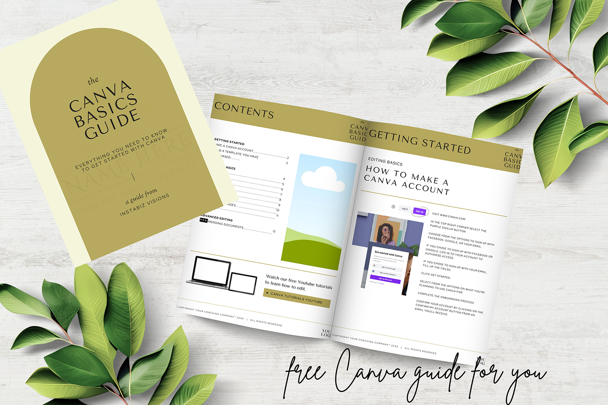CANVA NOTARY LOGOS TEMPLATE, a Branding & Logo Template by Daring Digies (Photo 6 of 6)