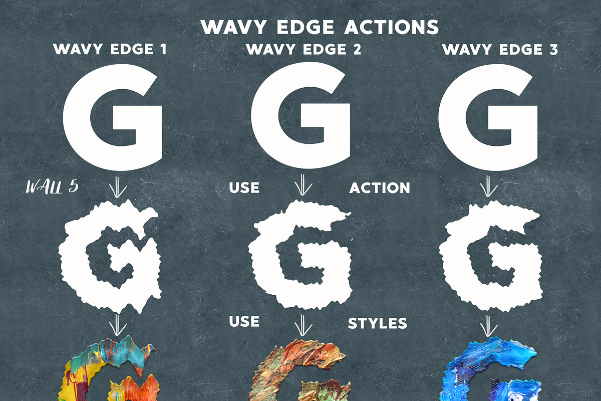 Artist Styles Actions Brushes Set, an Action Add-On by Sophico (Photo 8 of 12)