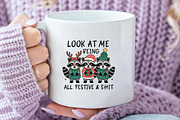 Funny Christmas Sarcastic Raccoon, an Illustration by Daily.Designs (Thumbnail 5 of 5)