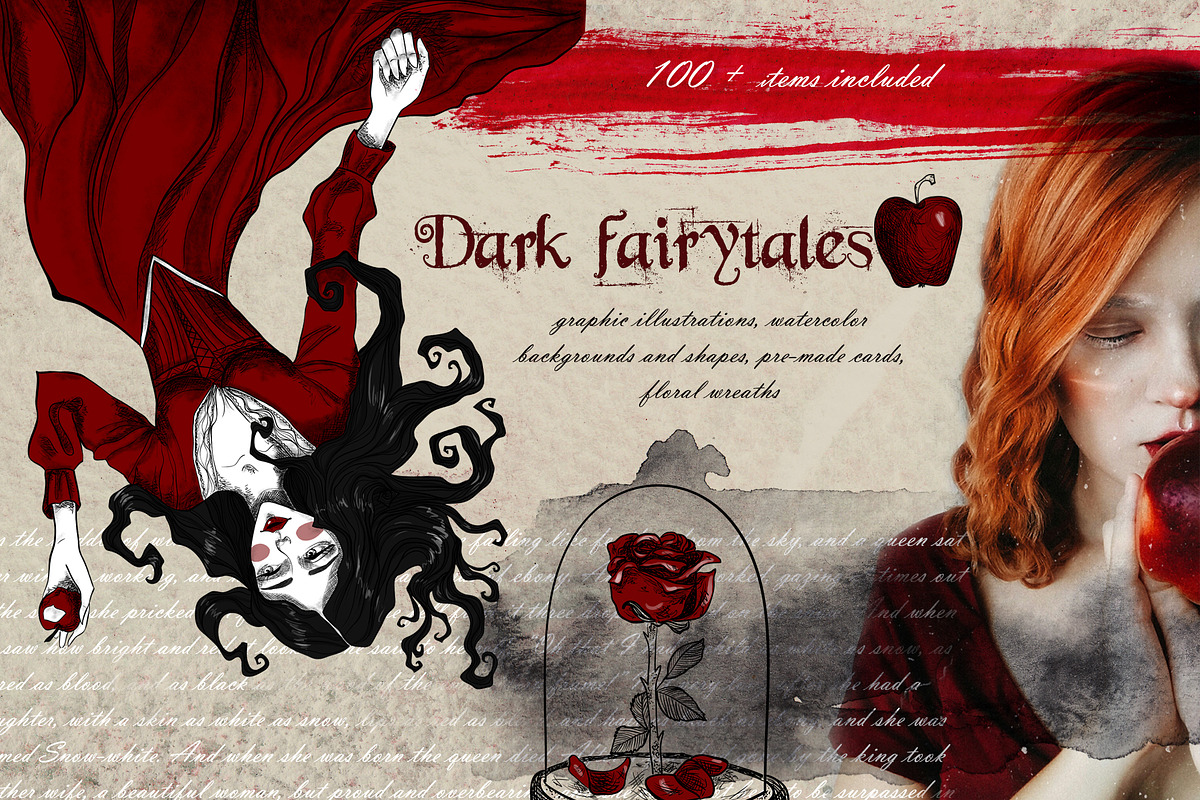 Dark fairytales, an Illustration by Scarlet Heath Art (Photo 1 of 10)