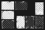 Hearts - 80 Grunge Patterns, a Pattern Graphic by Tustan (Thumbnail 8 of 12)