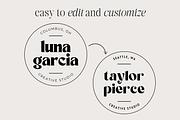 DIY Creative Studio Logo Set, a Branding & Logo Template by thebrandcove (Thumbnail 4 of 8)