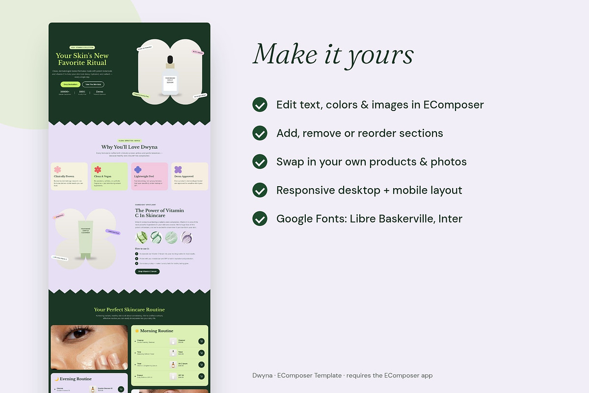 Dwyna - Shopify EComposer Template, a Shopify Template by Boost Convert (Photo 4 of 11)