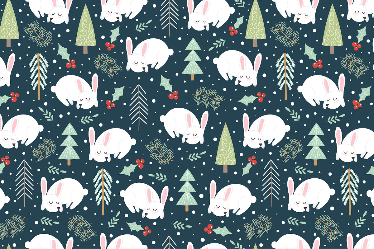 Holly Jolly Christmas Pack, a Decorative Illustration by Gulnara Sabirova (Photo 11 of 14)