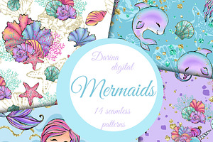 Mermaid patterns