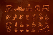 100+ Hand Drawn Coffee House element, an Outline Icon by Vitaliy Starkov (Thumbnail 5 of 8)