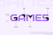 Games - Modern Technology Font, a Sans Serif Font by TokoPress (Thumbnail 9 of 12)