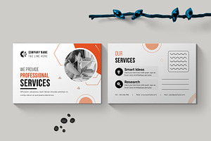 Professional Business Postcard, a Stationery Template by ContestDesign