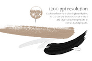 High Resolution Paint Brush Strokes, an Object Graphic by Touch and Form (Thumbnail 3 of 8)