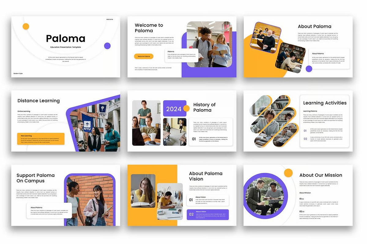 Paloma – Education Keynote Template, a Presentation Template by kreatifreya (Photo 2 of 5)