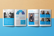 HR / Employee Handbook Template, a Brochure Template by retrographix (Thumbnail 3 of 6)