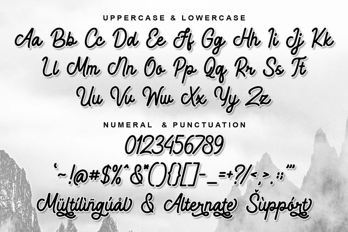 Handmade Smoothy | Handwritten Font, a Handwritten Font by Aveni Letter Type (Photo 10 of 12)