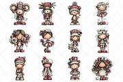 Whimsical Christmas Nutcracker PNG, an Illustration by SinaCreation (Thumbnail 2 of 7)