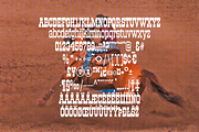 Rodeo Nights - Western Font, a Slab Serif Font by Horlleys (Thumbnail 6 of 7)