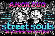 DARK LIGHT - Graffiti Style Font, a Font by twinstd (Thumbnail 4 of 10)