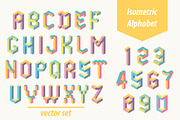 Isometric font. 3d geometry, a Symbol Font by MalinaShop (Thumbnail 1 of 3)