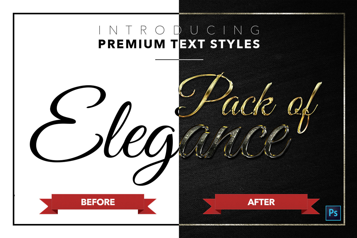 Elegance #1 - 15 Text Styles, a Layer Style Add-On by Jonas Stensgaard (Photo 17 of 18)