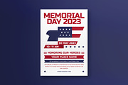 Memorial Day 2023 Flyer, a Flyer Template by Tokosatsu (Thumbnail 2 of 3)