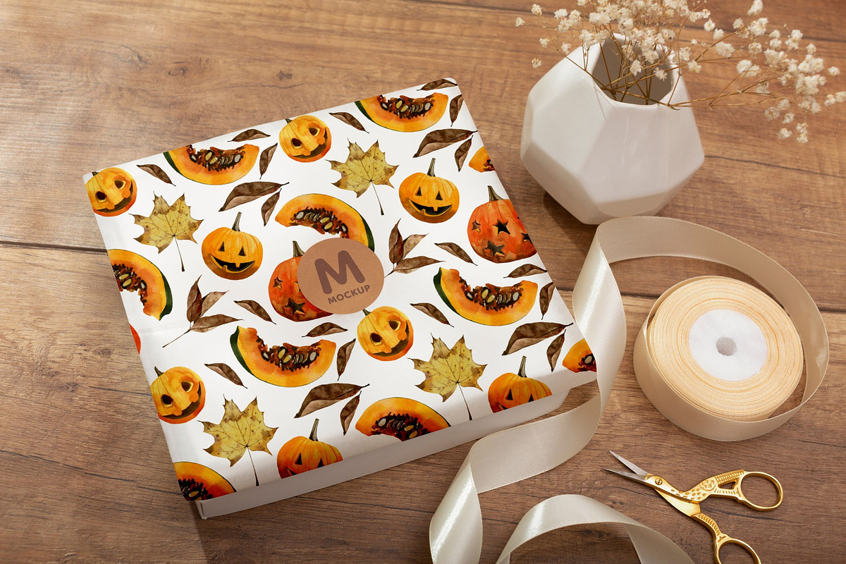 Autumn watercolor clipart pumpkins, an Animal Illustration by Artcard Watercolor (Photo 9 of 15)