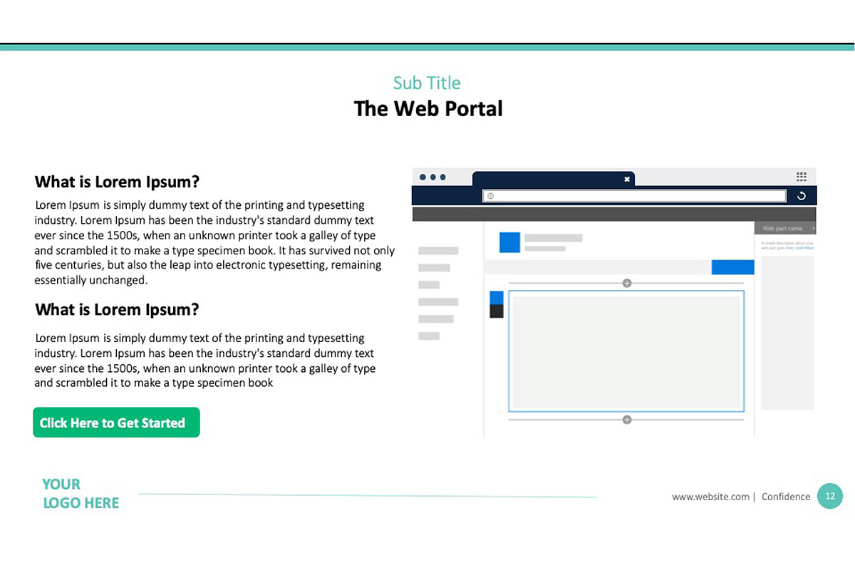 Sale1 Business Startup Pitch Templat, a Templates & Theme by Iconography - Pitch Deck (Photo 12 of 21)