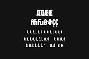 Gerome - Modern Retro Condensed Font, a Sans Serif Font by Iqsiart Studio (Thumbnail 9 of 15)