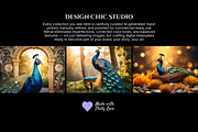 The Golden Royal Peacock Collection, an Animal Photo by Design Chic Studio (Thumbnail 3 of 4)