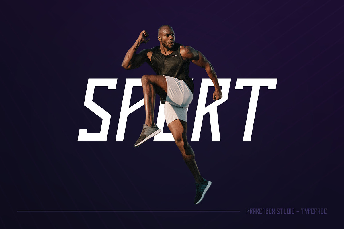 Assasin Aerox - Sport Typeface, a Font by Krakenbox Studio (Photo 2 of 11)