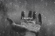 Rain Overlay for Close-Ups, a Texture Graphic by FEINGOLD (Thumbnail 3 of 6)