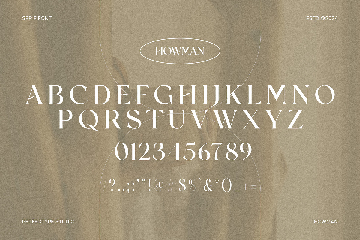 Howman Elegant Serif Font Typeface, a Serif Font by Perfectype (Photo 5 of 5)