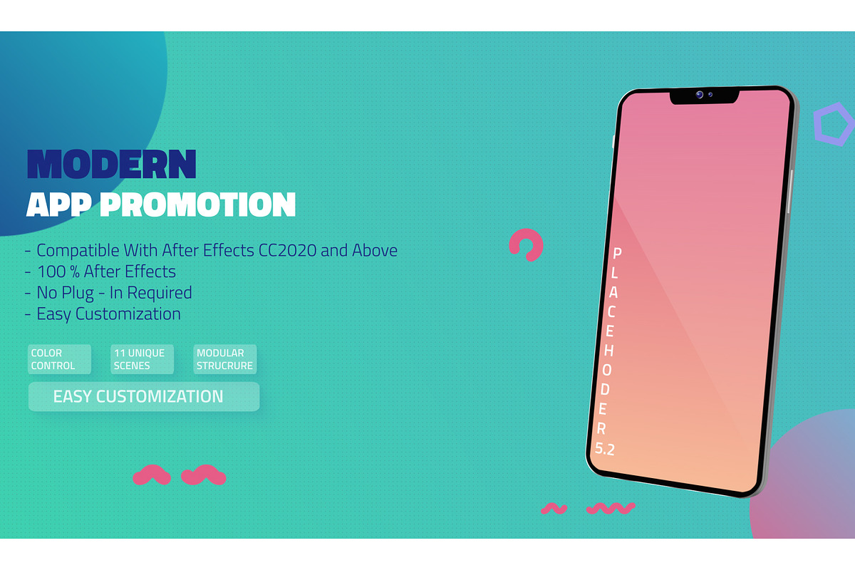 Modern APP Promo | After Effects, a Templates & Theme by Gatamotion (Photo 2 of 2)