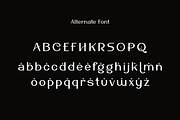 Reofat - Brand Logo Font, a Sans Serif Font by Iqsiart Studio (Thumbnail 13 of 15)