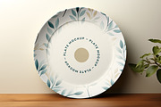 Ceramic Plate Mockup, a Merchandise Mockup by dpi (Thumbnail 3 of 10)