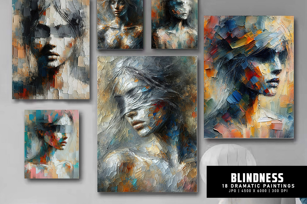 Blindness, a Person Illustration by Digital Art Creations (Photo 6 of 8)