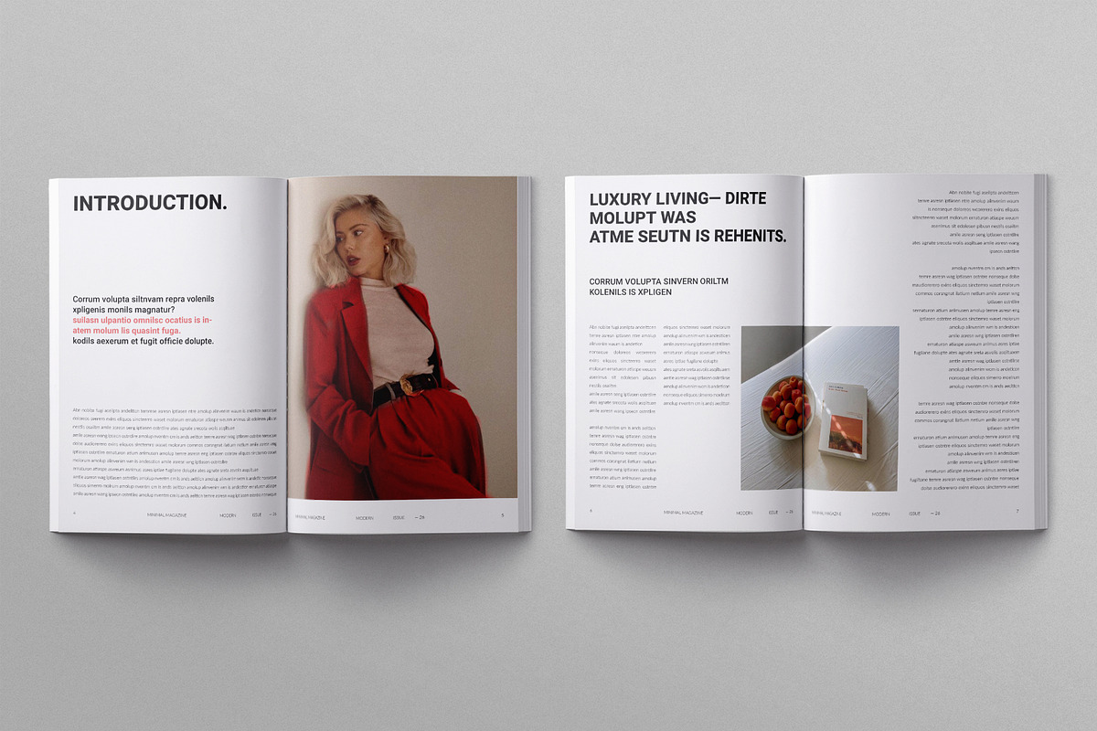 Magazine Template, a Magazine Template by ElvinPrint (Photo 6 of 17)