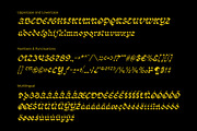 CS Rolins Pixel, a Blackletter Font by Craft Supply Co. (Thumbnail 8 of 8)