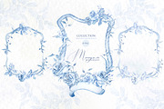 Watercolor Blue Wedding Collection, an Object Graphic by Knopazyzy (Thumbnail 5 of 9)