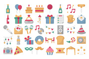 Celebration & Party Icons Pack, an Icon by Vector Portal (Thumbnail 2 of 5)