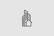 Minimalist Building Icon Skyscraper, an Object Illustration by Vectorium Studio (Thumbnail 1 of 4)