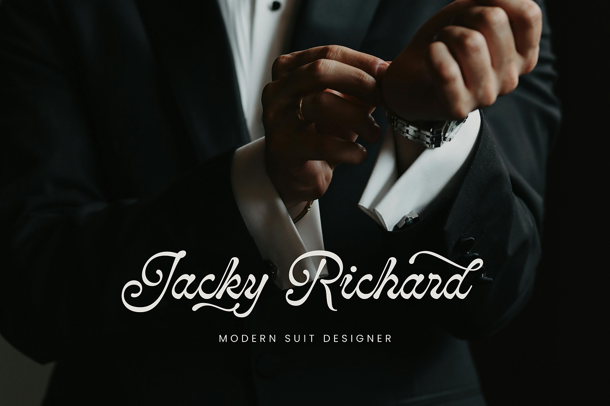 Monthera - Classy Script Font, a Font by Sronstudio (Photo 5 of 17)