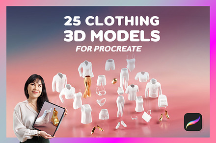 Procreate 3D Models
