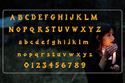 October Thing - Folk Display Serif, a Serif Font by foxsong (Thumbnail 4 of 6)