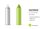 Metallic spray bottle mockup, a Packaging Mockup by Smarty Mockups (Thumbnail 2 of 5)