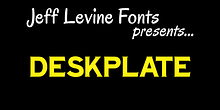 Deskplate JNL