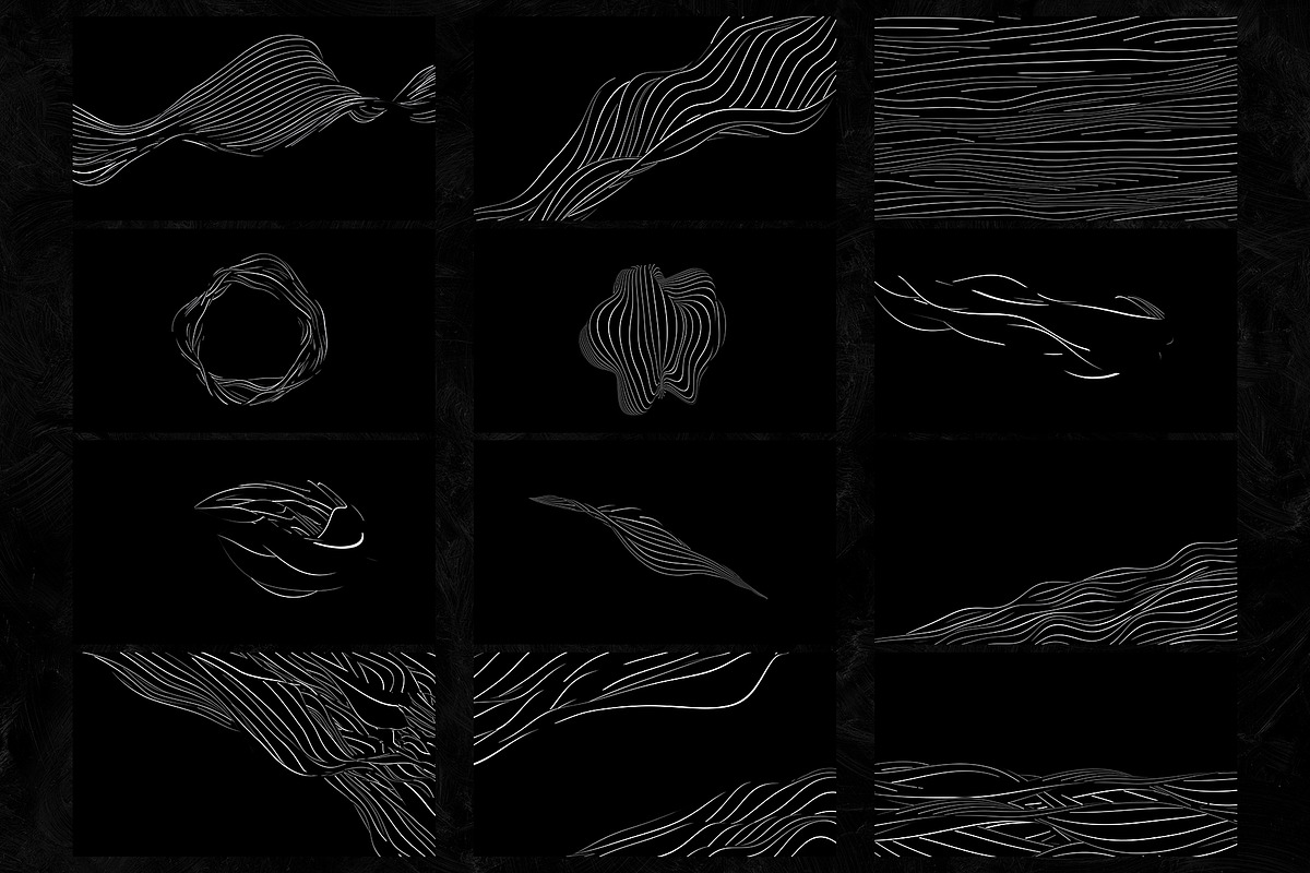 Simple Wave – Animated Video & Image, a Texture Graphic by Mio Buono (Photo 3 of 10)