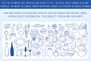 Mediterranean Party Collection, a Decorative Illustration by Nataly_is_Drawing (Thumbnail 4 of 11)