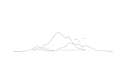 Mountain continues line, an Object Graphic by lawoel (Thumbnail 3 of 3)