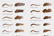 Gouache Brushes For Procreate, a Brush Add-On by BrushArchive (Thumbnail 10 of 11)