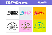 Vintage Tropical Surf Logo Templates, a Branding & Logo Template by sungirlgraphics (Thumbnail 11 of 12)