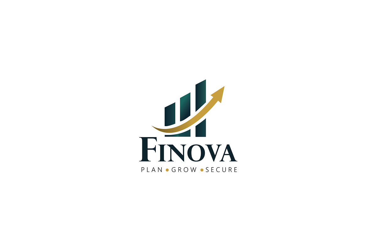 Finova Finance Logo Template, a Branding & Logo Template by SANB (Photo 1 of 3)